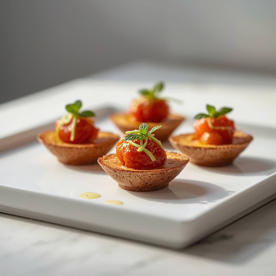 BEST Appetizer To Bring - smooth creamy dipping consistency with baked bubbly top with chopped parsley and grated cheese