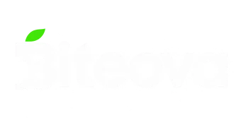 Biteova – Tested Family Recipes (White Logo)