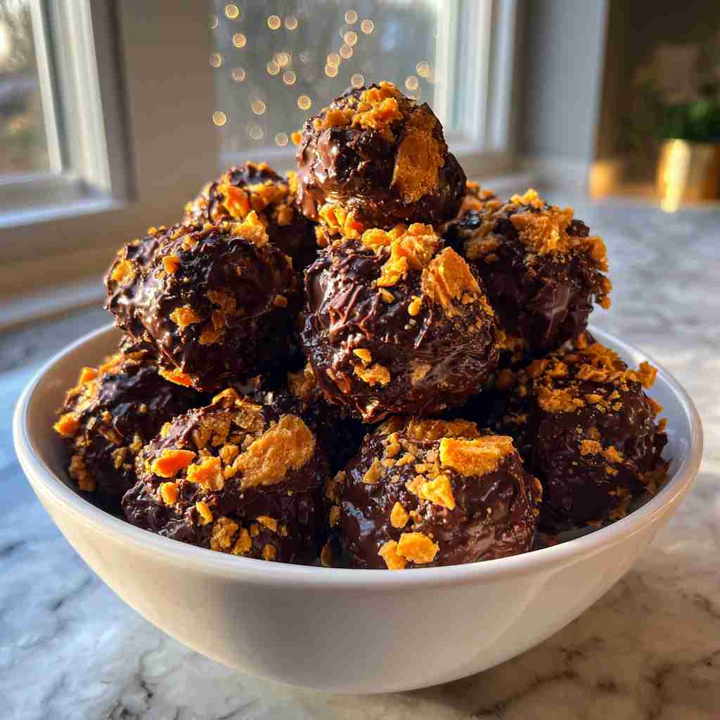 Butterfinger Balls - tender with fresh seasonal herbs