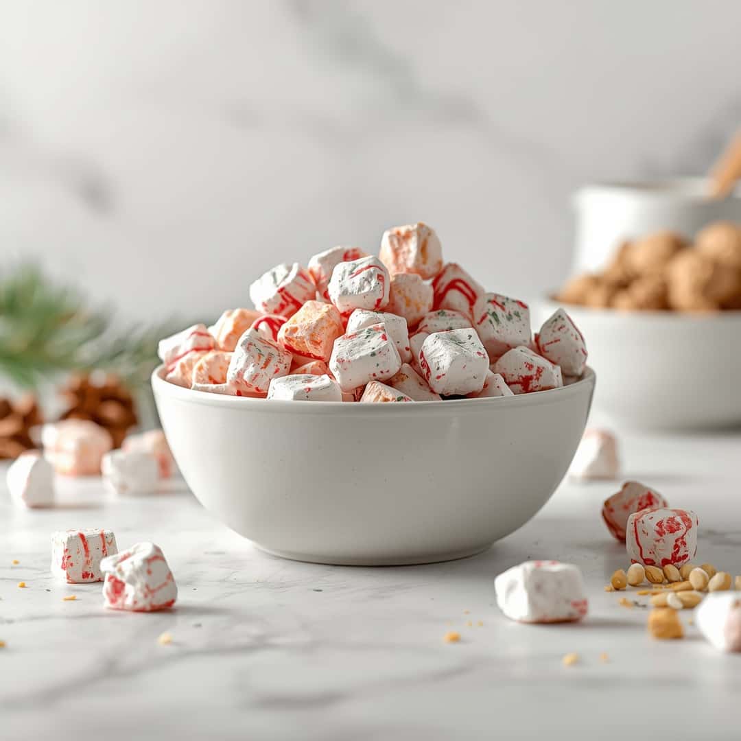 Christmas Puppy Chow Recipe - tender with fresh seasonal herbs