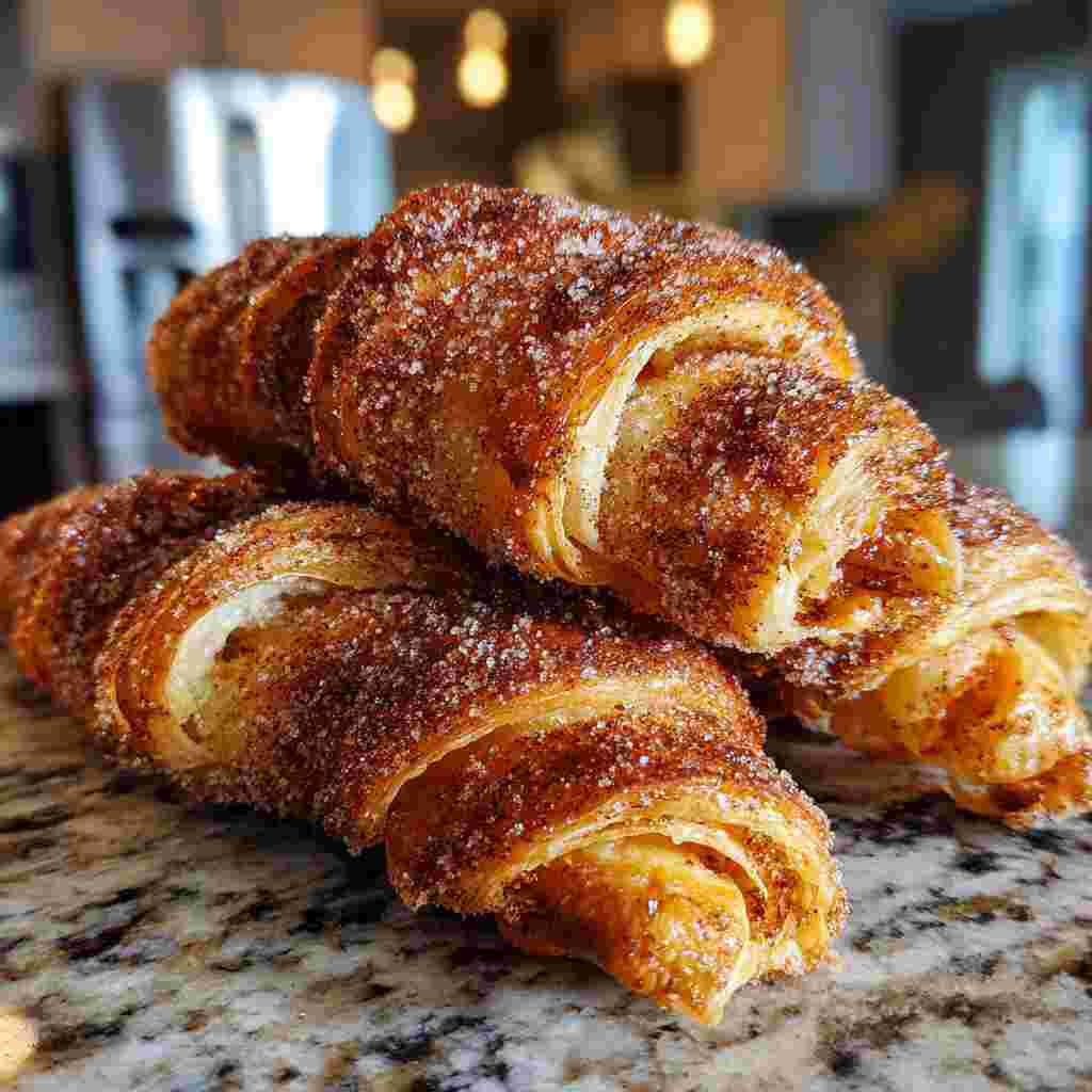 Cinnamon Sugar Twists Recipe - homemade dish showcasing wholesome fresh ingredients with microgreens and lemon zest
