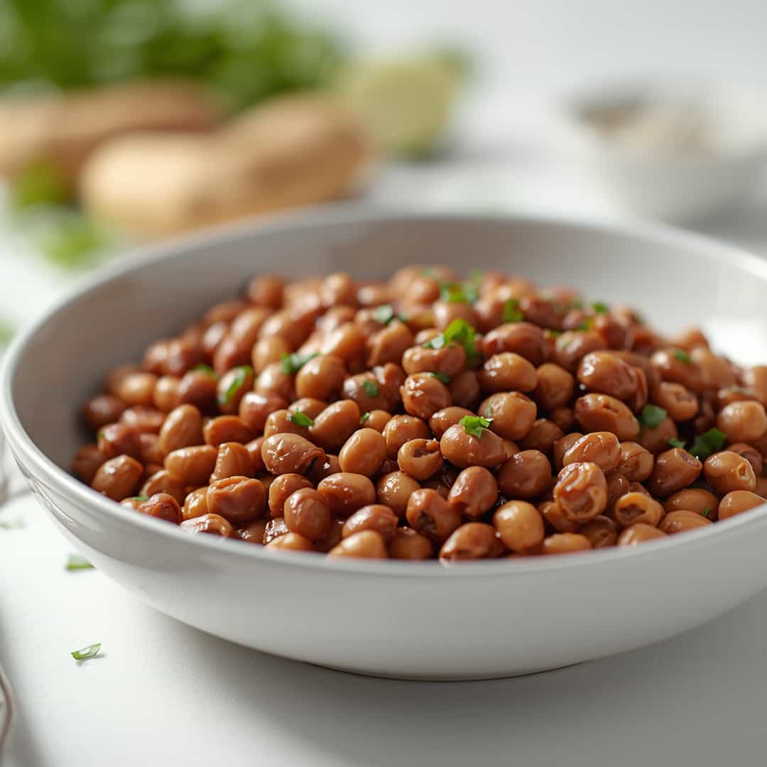 Cook black eyed peas from scratch - tender with fresh seasonal herbs