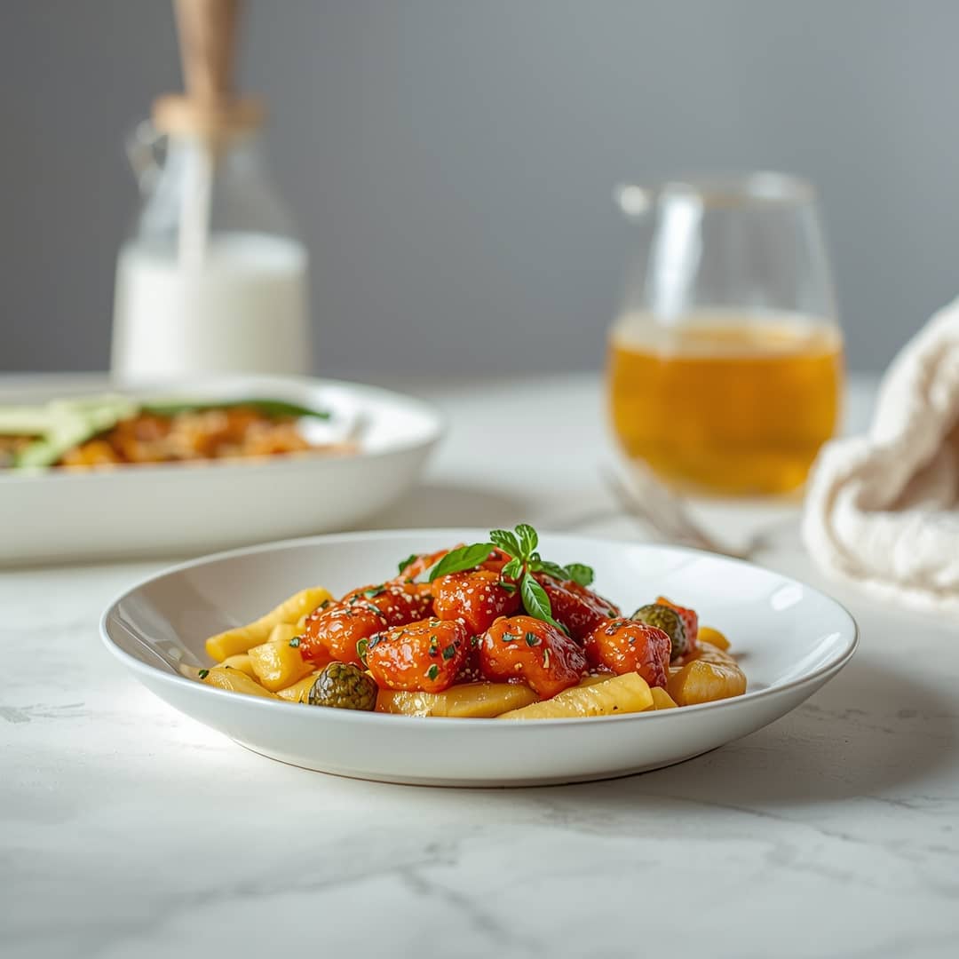 Easiest Dinner Recipe - beautifully cooked texture with balanced colors and appetizing finish with cracked black pepper and olive oil