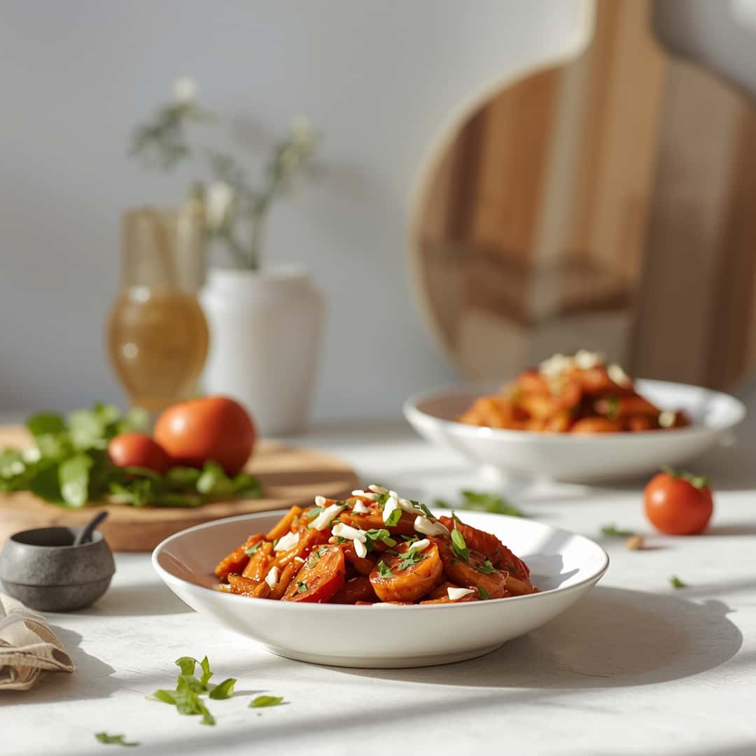 Easy Recipes Home Decor - beautifully cooked texture with balanced colors and appetizing finish with cracked black pepper and olive oil