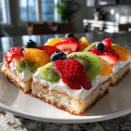 Fruit Pizza Cookies - rich fudgy consistency with glossy chocolate finish with chopped toasted nuts