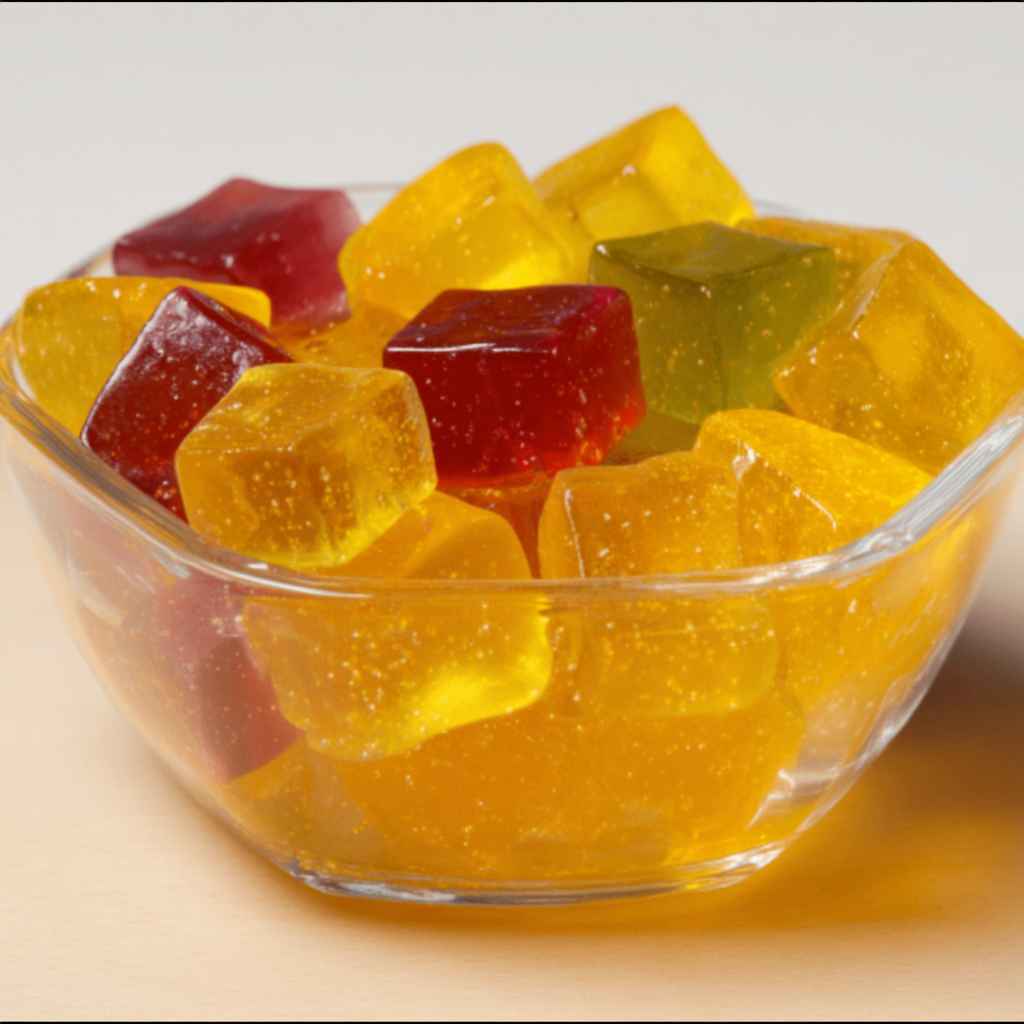 Gelatin Weight Loss Recipe - beautifully cooked texture with balanced colors and appetizing finish with cracked black pepper and olive oil