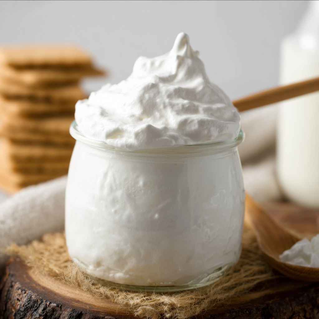 Homemade Marshmallow Fluff Recipe - tender with fresh seasonal herbs