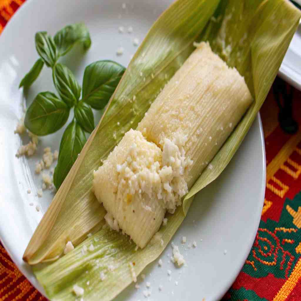 Humitas Tamales Recipe - tender with fresh seasonal herbs
