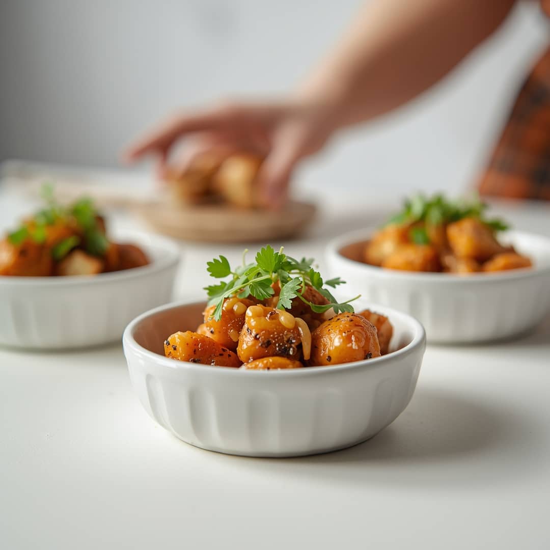 Make-Ahead Party Food - tender with fresh seasonal herbs