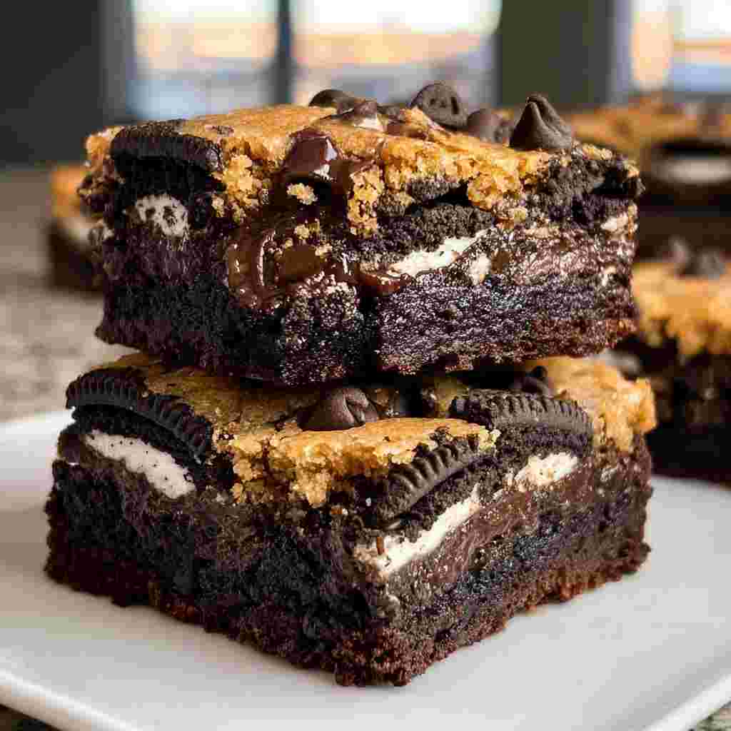Mouthwatering Brownies Recipe - delicate melt-in-your-mouth crumb with colorful sprinkles