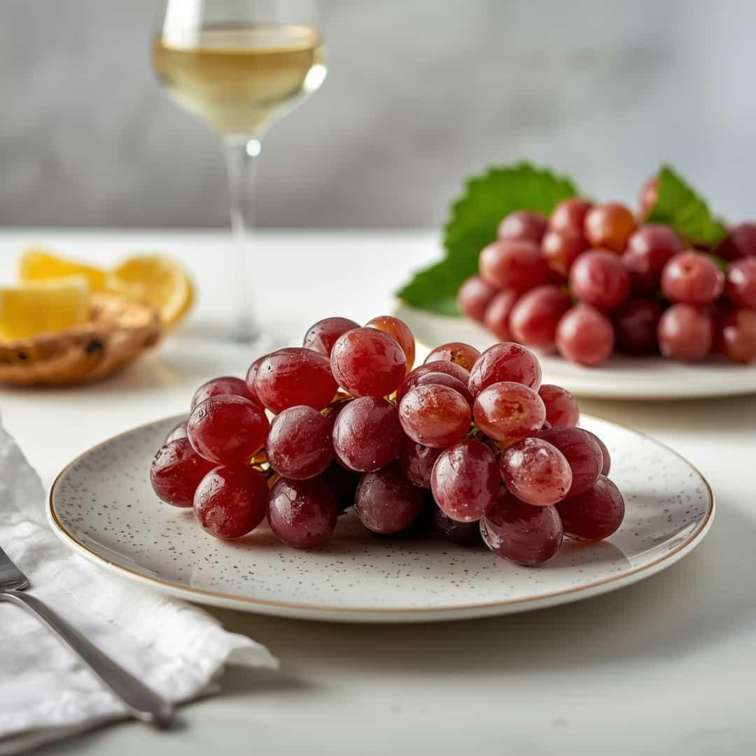 Prosecco Grapes Recipe - tender with fresh seasonal herbs