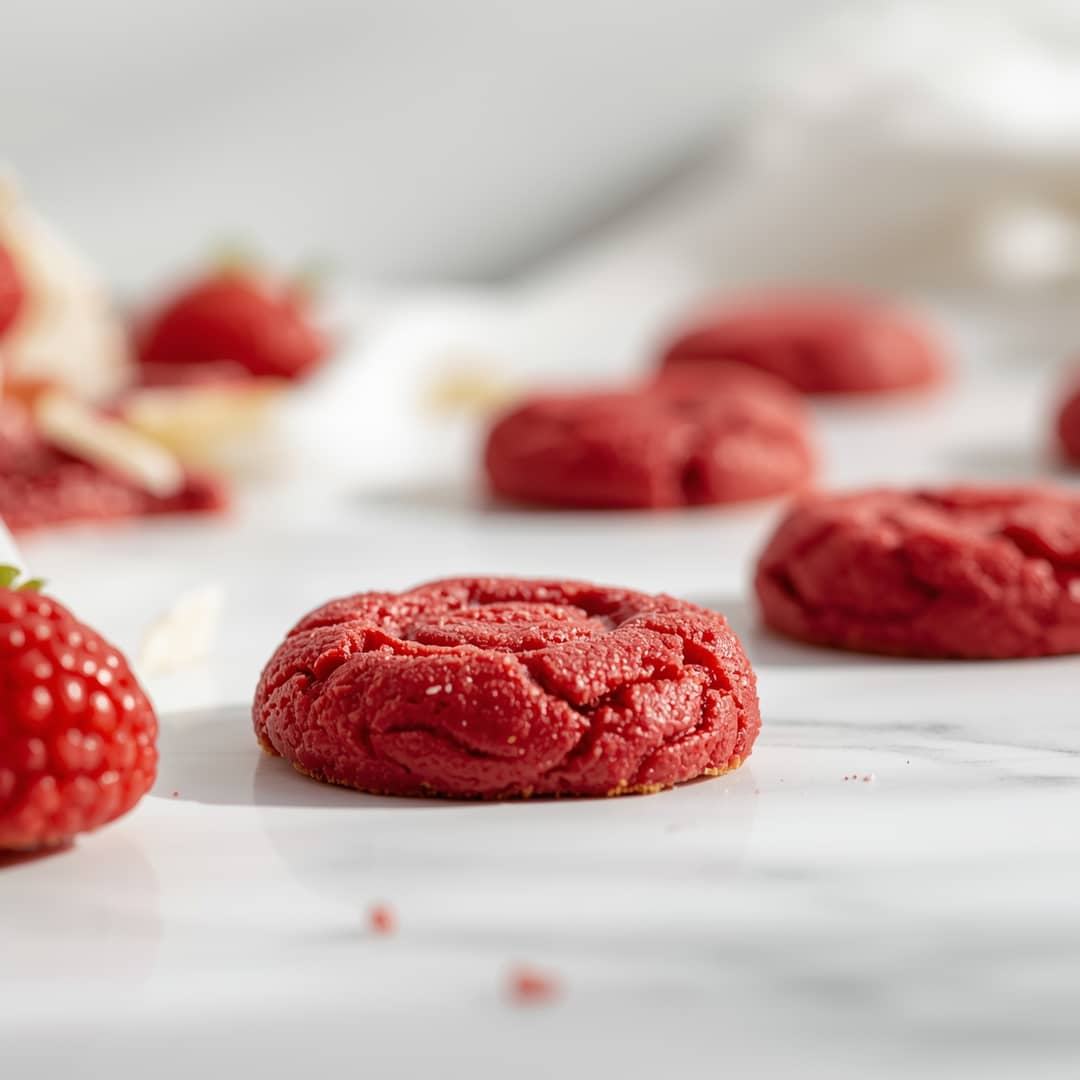 Red Hot Cookies White Chocolate - rich fudgy consistency with glossy chocolate finish with chopped toasted nuts