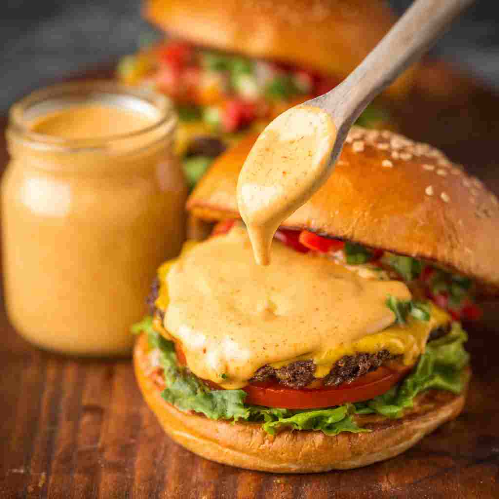 Smash Burger Sauce Recipe - golden sizzled finish with rich natural juices with flaky sea salt and fresh thyme
