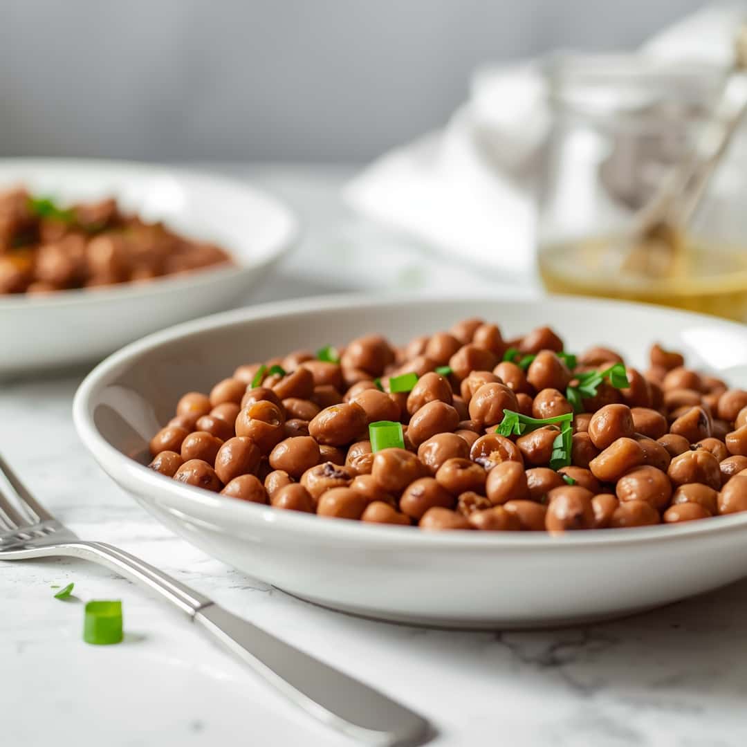 Southern black eyed peas recipe - homemade dish showcasing wholesome fresh ingredients with microgreens and lemon zest