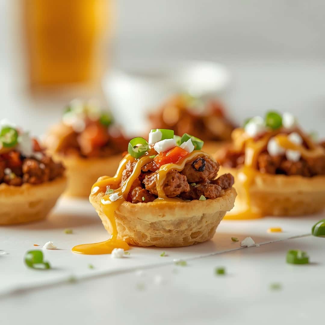 Taco Ranch Bites - chewy soft-baked center and crisp edges with drizzled melted chocolate