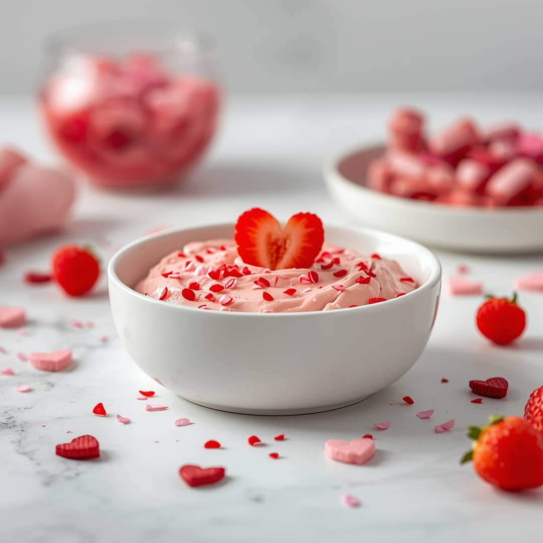 Valentine Cupid Chow Recipe - tender with fresh seasonal herbs