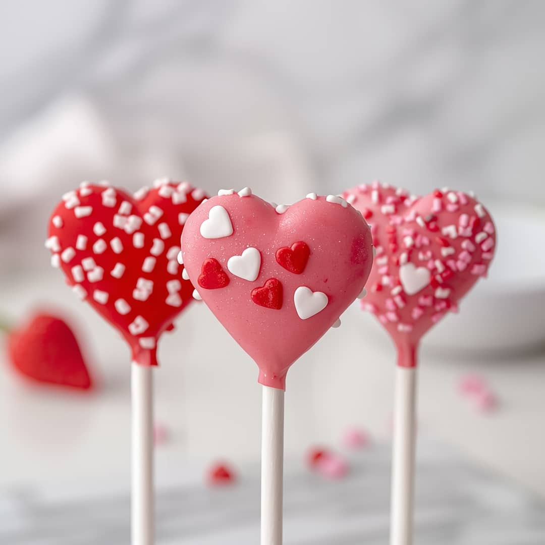 Valentines Oreo Pops - tender with fresh seasonal herbs